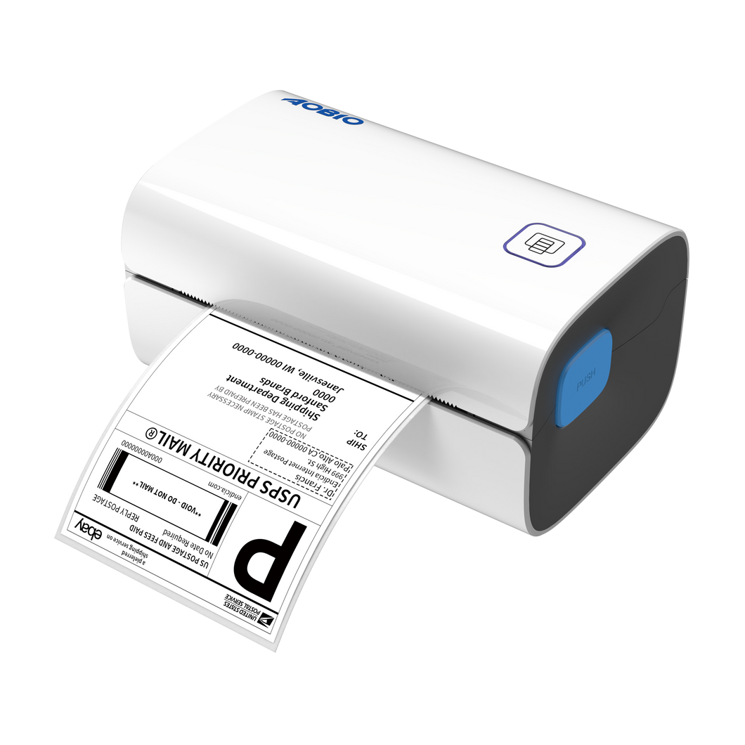 AOBIO X4 - 4x6 Label Printer - Black