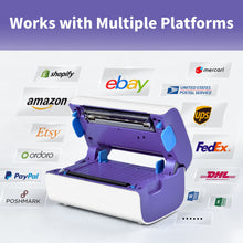 Load image into Gallery viewer, AOBIO X4 - 4x6 Label Printer - Purple
